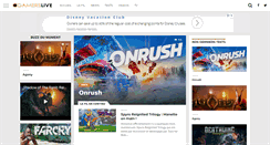 Desktop Screenshot of gamerslive.fr